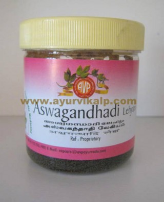 Arya Vaidya Pharmacy, ASWAGANDHADI LEHYAM, 250 gm, For Lactation, Tuberculosis